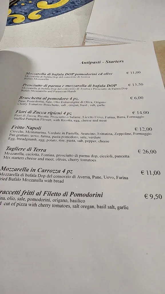 Menu_San Carlo 17 - Trattoria e Pizzeria_San Carlo All'Arena_image_3