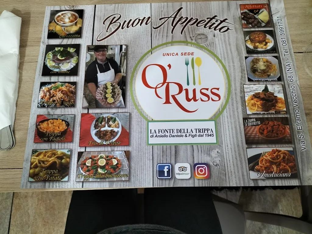 Menu_Tripperia O'Russ Napoli_San Carlo All'Arena_image_4