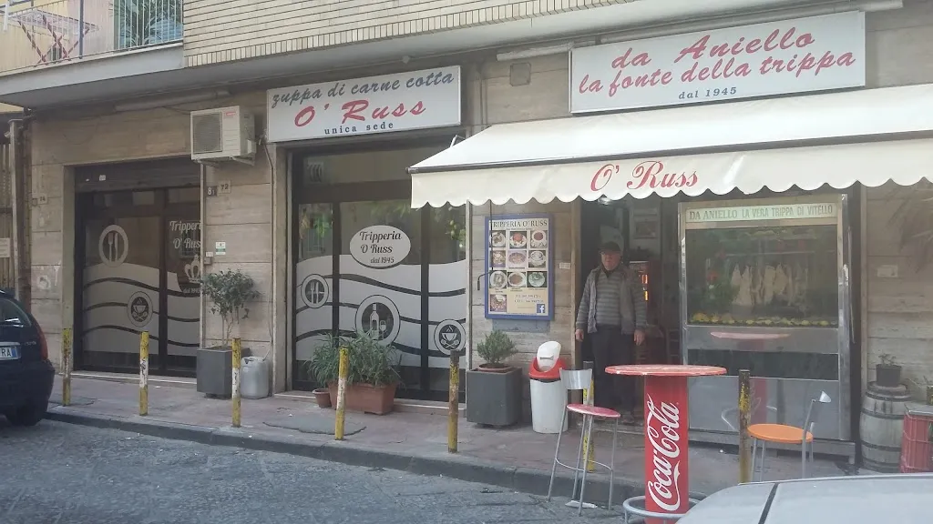 Tripperia O'Russ Napoli restaurant in San Carlo All'Arena