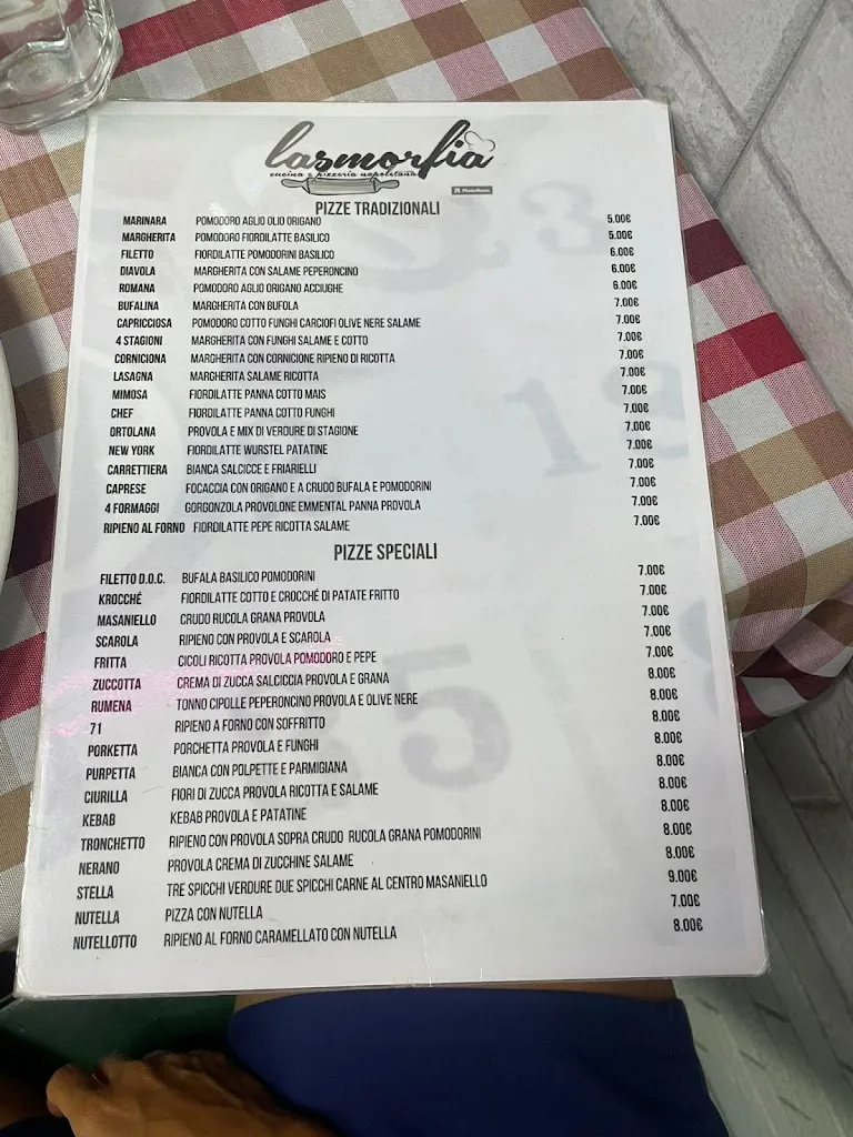 Menu_La Smorfia - Napoli_San Carlo All'Arena_image_1