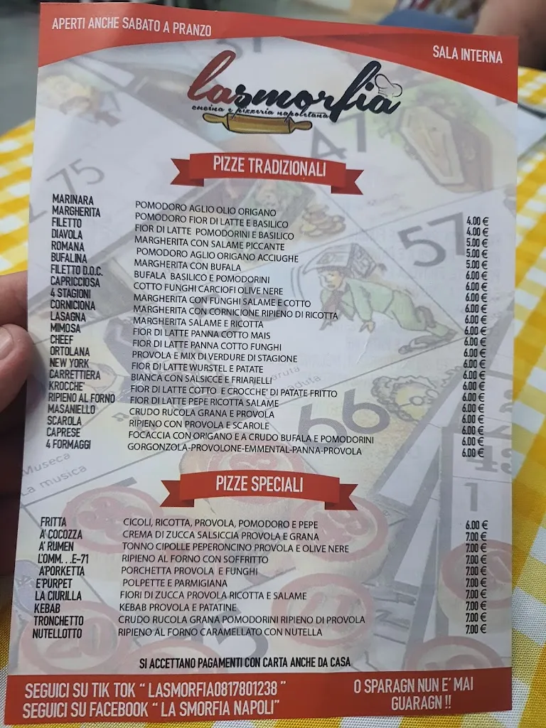 Menu_La Smorfia - Napoli_San Carlo All'Arena_image_2