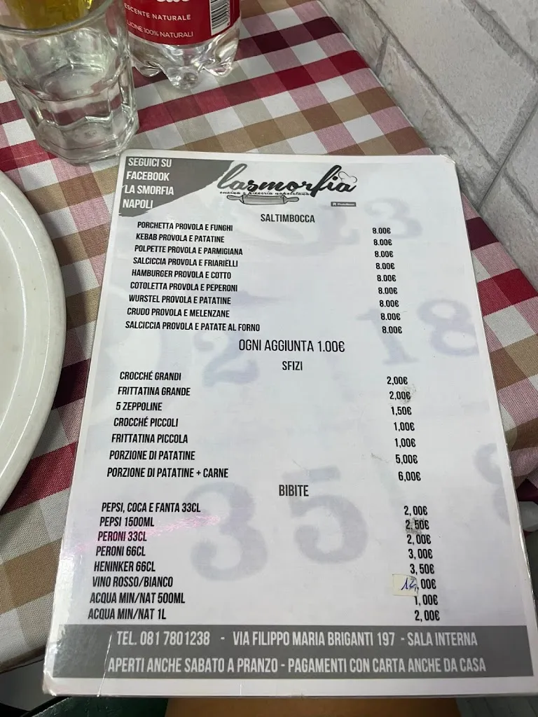Menu_La Smorfia - Napoli_San Carlo All'Arena_image_3