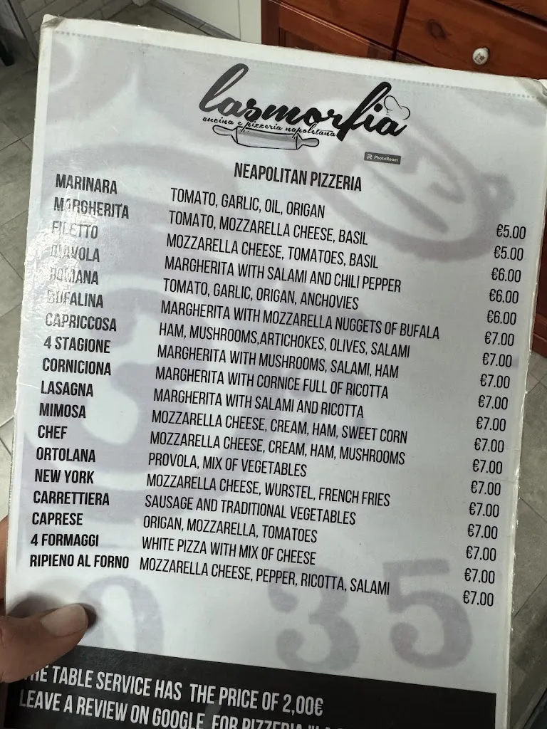 Menu_La Smorfia - Napoli_San Carlo All'Arena_image_4