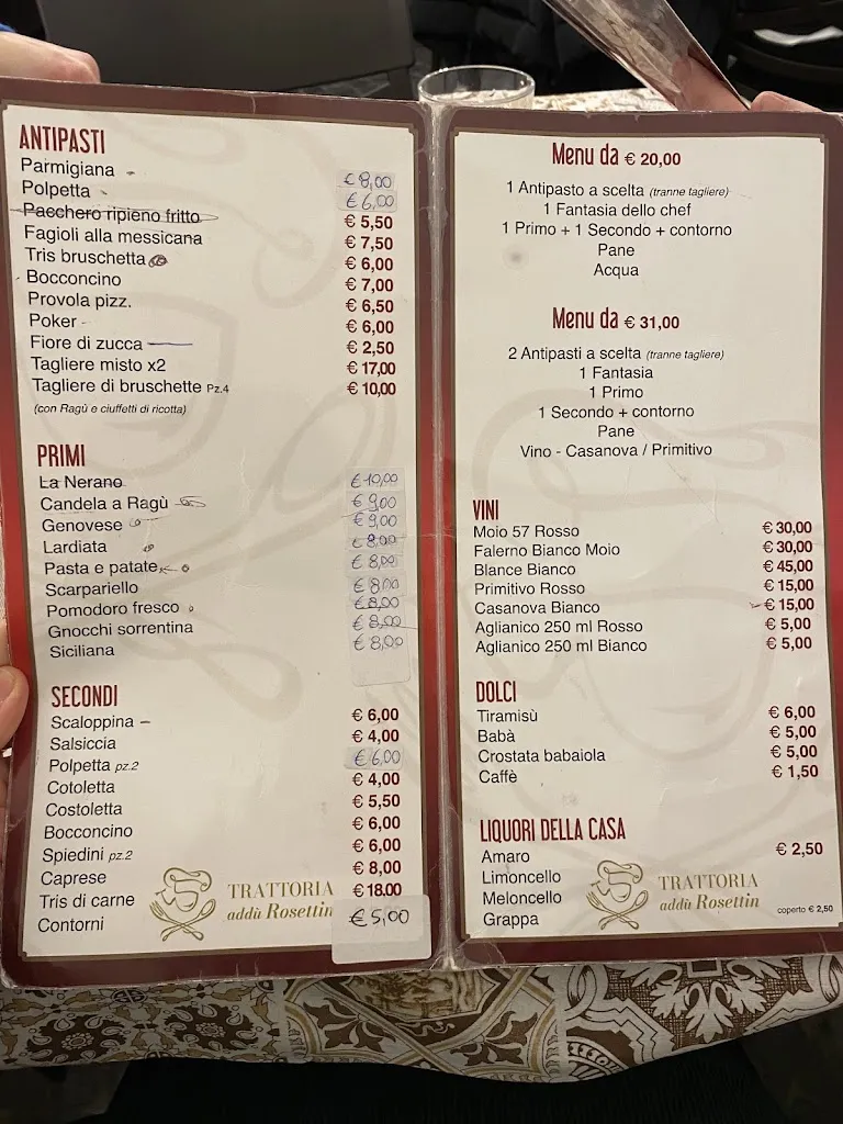 Menu_Trattoria Addù Rosettin_San Carlo All'Arena_image_1
