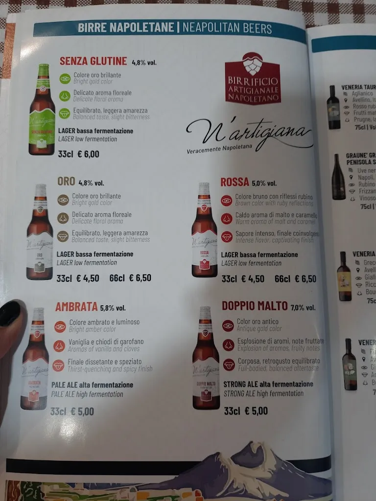 Menu_Pizzeria Trattoria La Taverna del Re a Capodimonte_San Carlo All'Arena_image_3