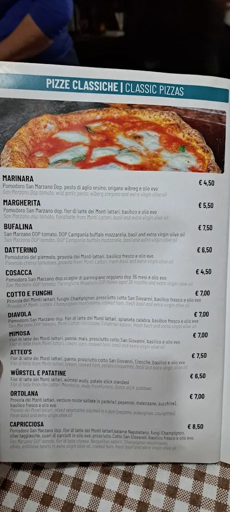 Menu_Pizzeria Trattoria La Taverna del Re a Capodimonte_San Carlo All'Arena_image_4