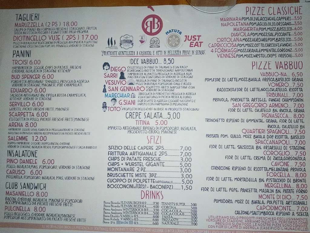 Menu_VABBUÒ BISTRÒ_San Felice A Cancello_immagine_1