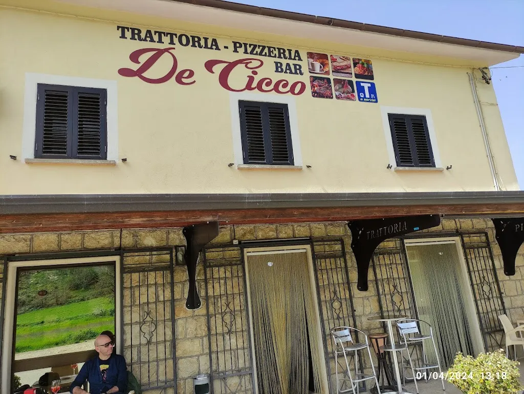 DE CICCO Trattoria Bar Pizzeria restaurant in San Giorgio la Molara