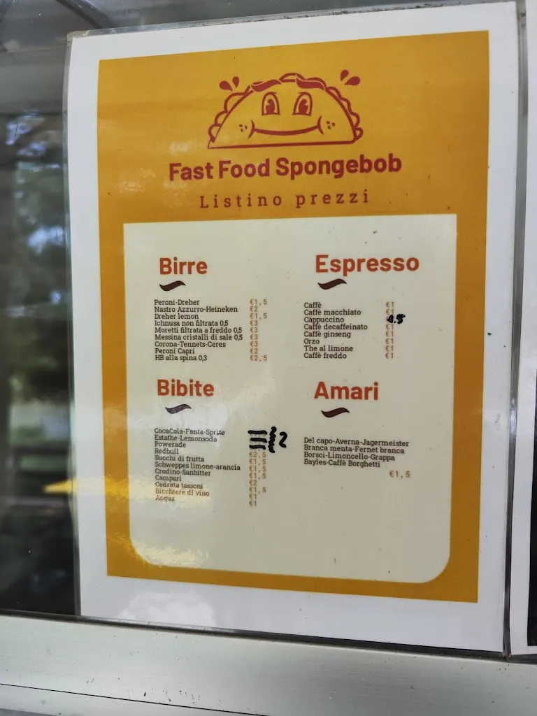 Menu_Fast Food Spongebob_San Giorgio la Molara_image_1