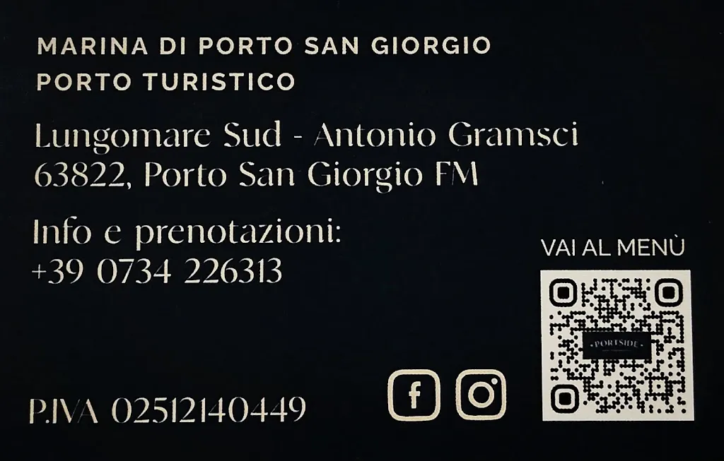 Menü_PORTSIDE_San Giorgio_Bild_1