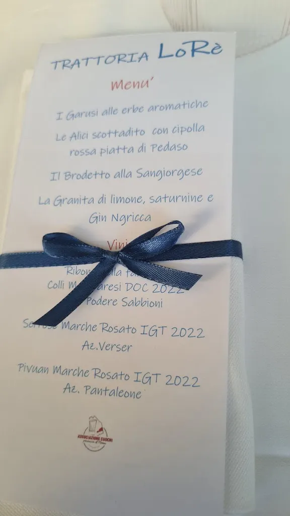 Menu_Trattoria Lore'_San Giorgio_immagine_2
