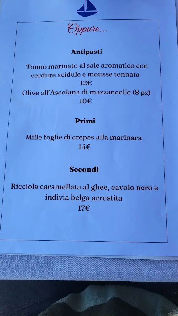 Menu_Ristorante Chalet Vela Stabilimento Balneare_San Giorgio_image_2