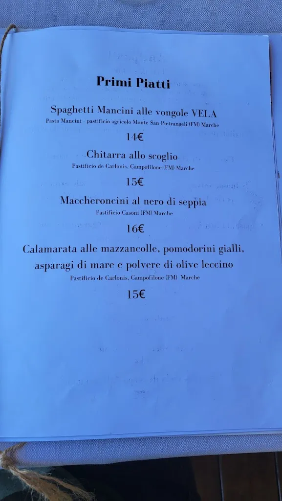 Menu_Ristorante Chalet Vela Stabilimento Balneare_San Giorgio_image_3