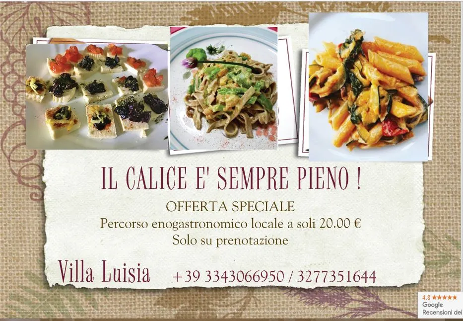 Menu_Home Restaurant Villa Luisia_San Lorenzo Maggiore_image_1