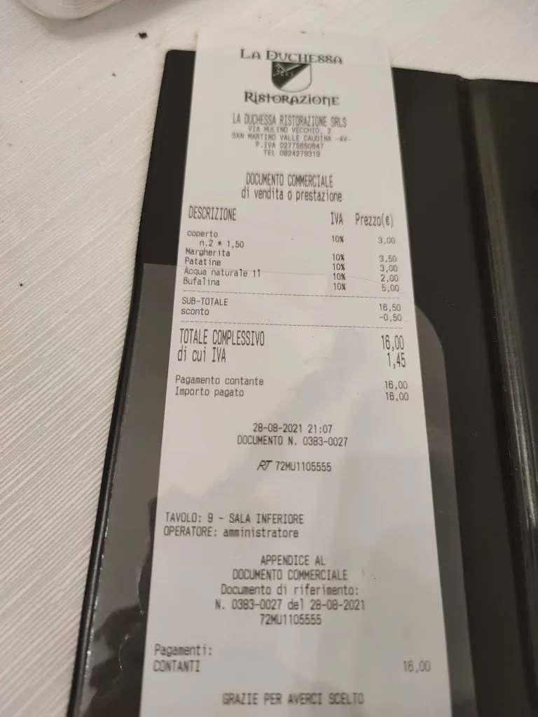 Annalisa Marino_La Duchessa_San Martino Valle Caudina_review