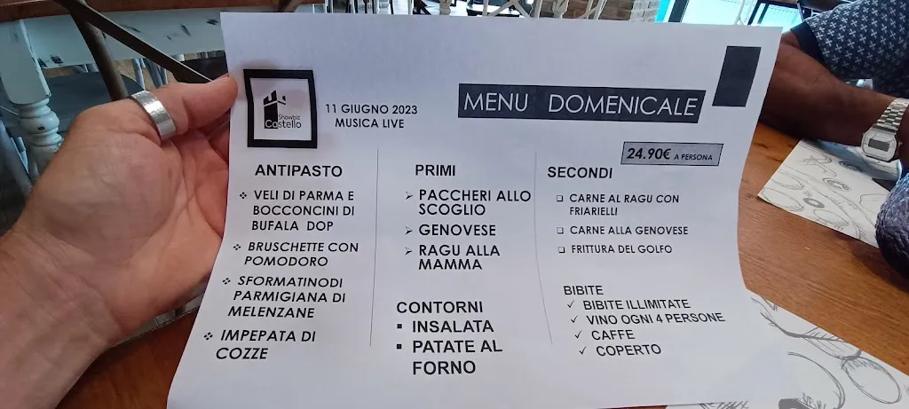 Menu_Castello Showbiz_San Giovanni a Teduccio_image_1