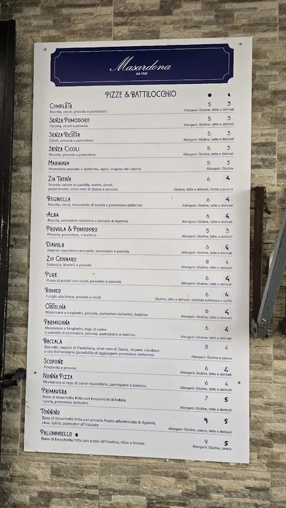 Menu_La Masardona_San Giovanni a Teduccio_immagine_4