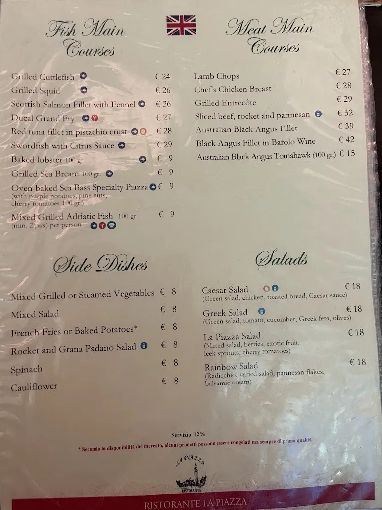 Menu_La Piazza_San Marco_image_4
