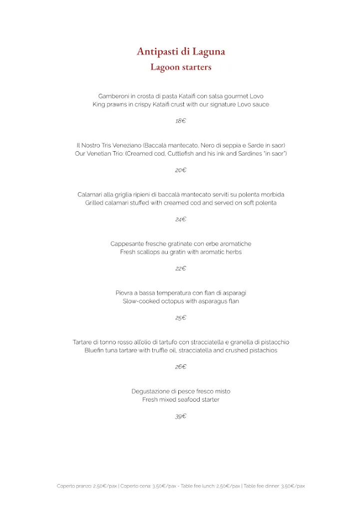 Menu_Osteria del Lovo_San Marco_image_2