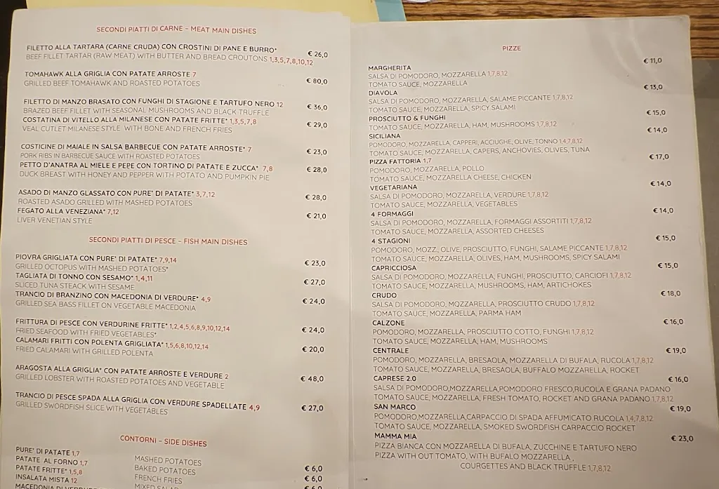 Menu_Ristorante Centrale Pizzeria_San Marco_image_1
