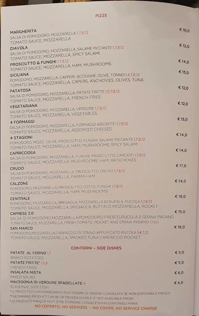 Menu_Ristorante Centrale Pizzeria_San Marco_image_4