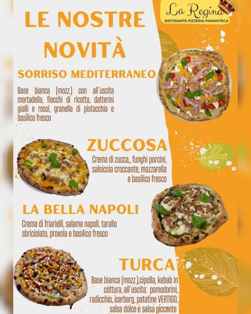 Menu_La Regina Ristorante Pizzeria_San Paolo Bel Sito_image_1