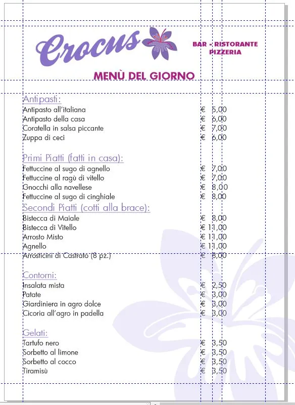 Menu_Ristorante Bar Crocus_Navelli_image_4