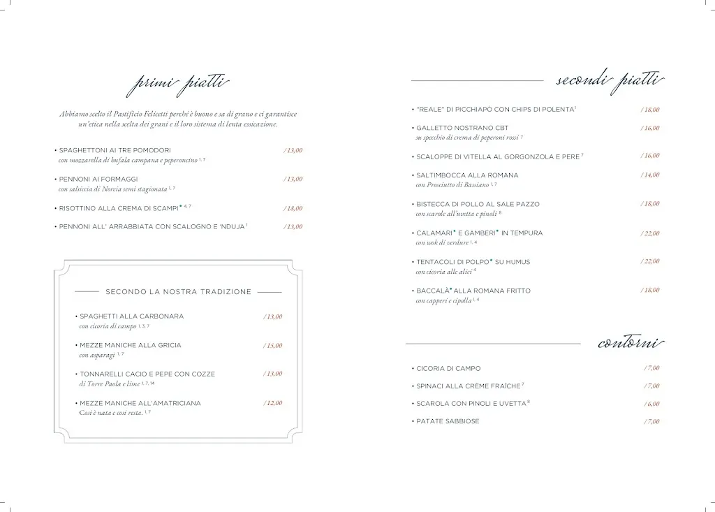 Menu_PERDINCI Bistrò - Ristorante a San Pietro Roma_San Pietro_image_1