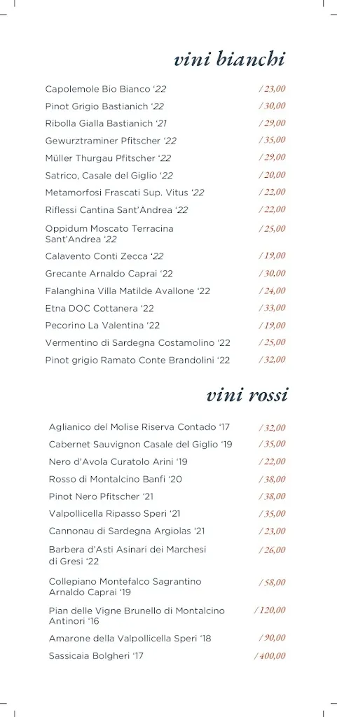 Menu_PERDINCI Bistrò - Ristorante a San Pietro Roma_San Pietro_image_3