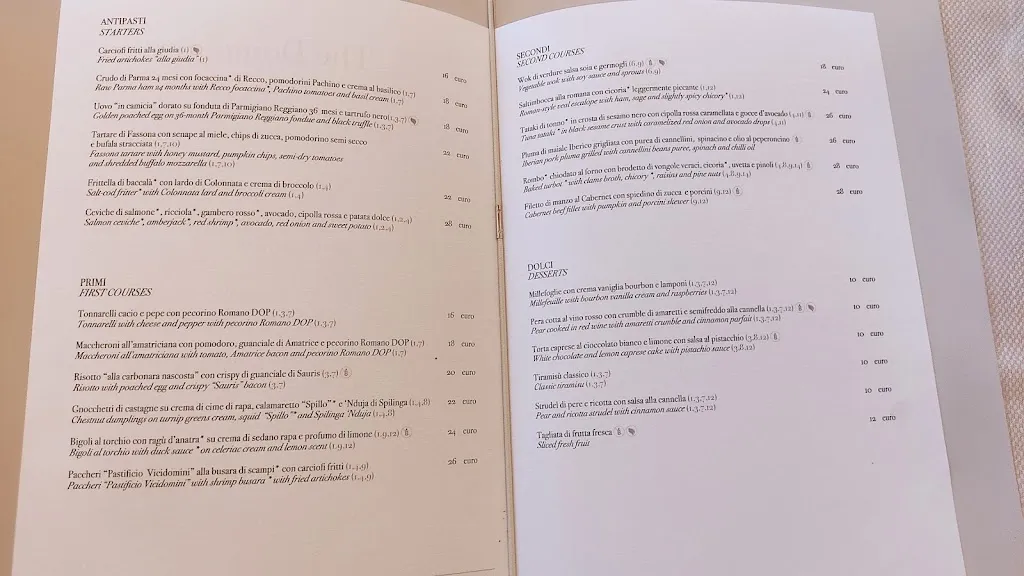 Menu_The Dome_San Pietro_image_1