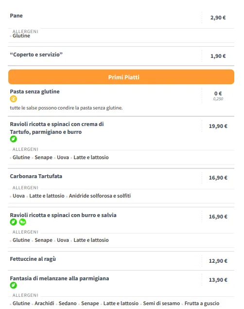 Menu_Ristorante I San Pietrini - 