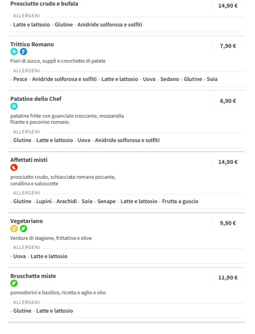 Menu_Ristorante I San Pietrini - 