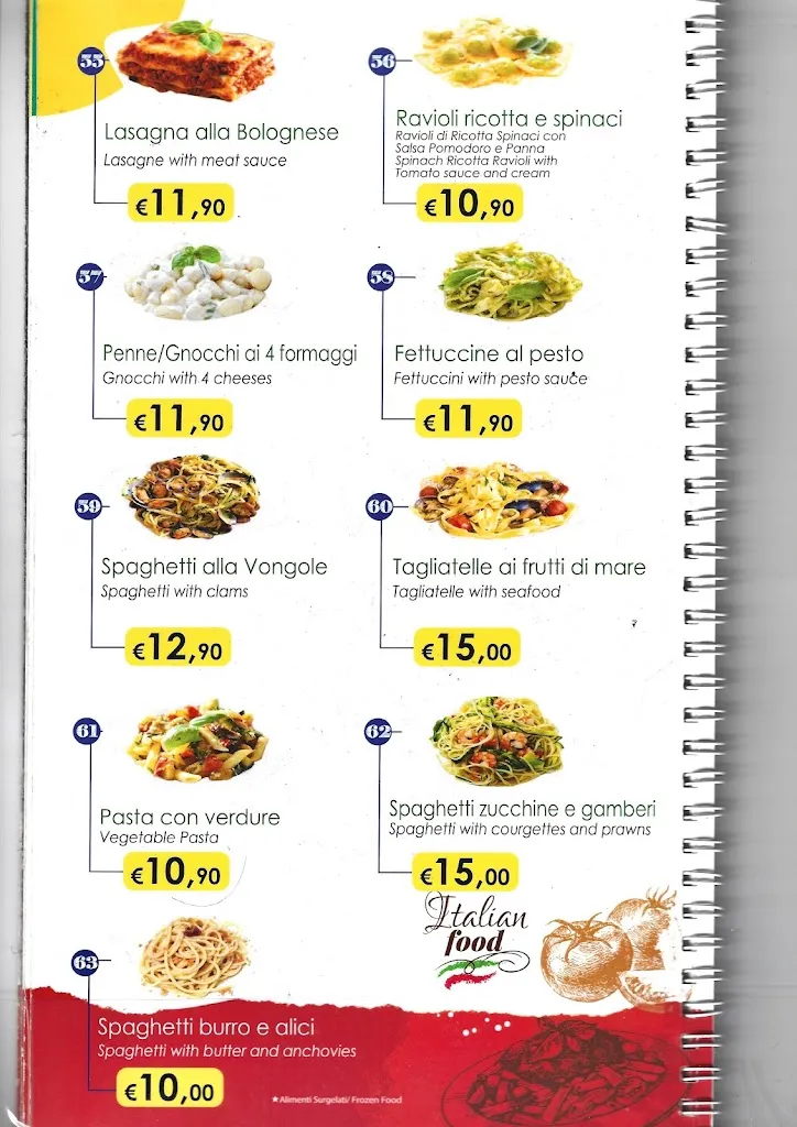 Menu_San Pietro Bistro_San Pietro_image_1