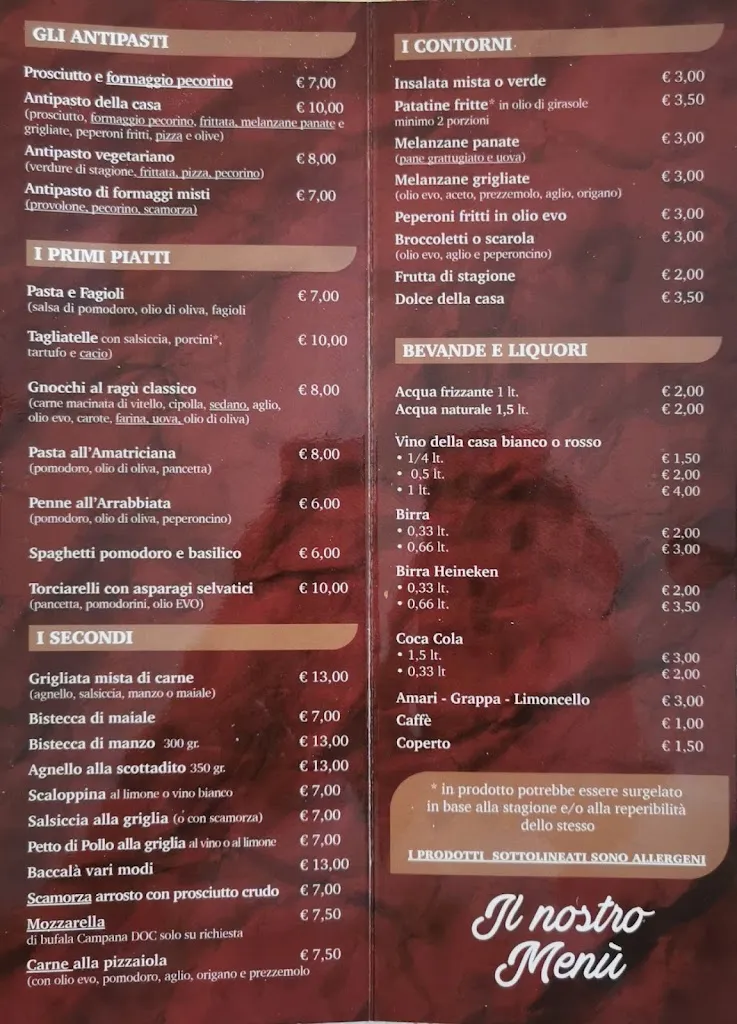 Menu_Osteria Marinella_San Pietro Infine_image_1