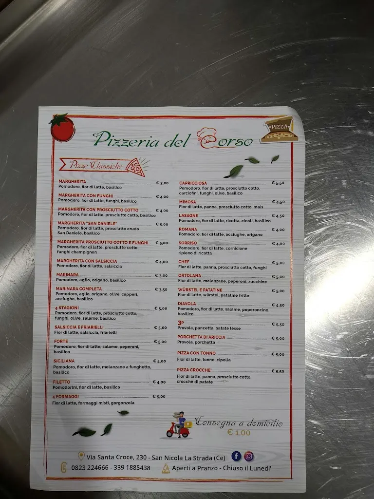 Menu_Pizzeria Del Corso_San Nicola la Strada_image_2