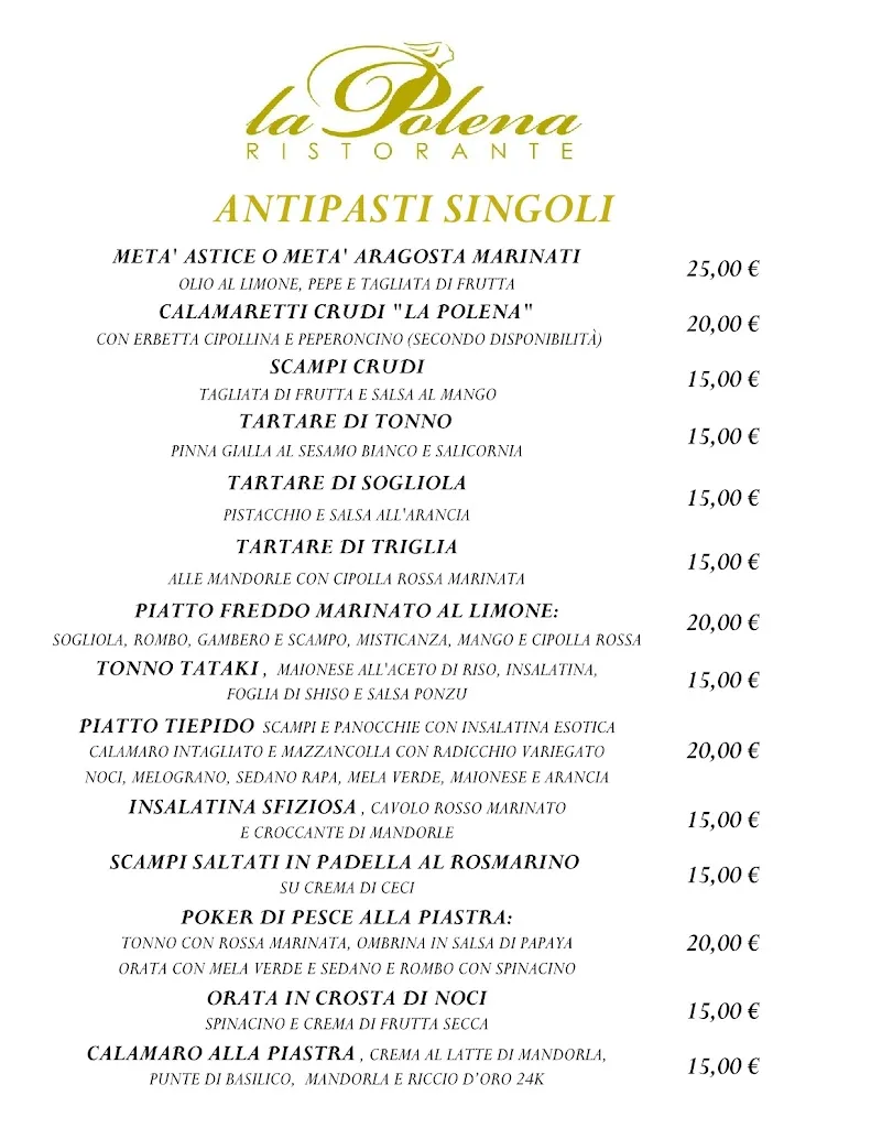 Menu_Ristorante La Polena_Montesilvano Marina_image_2