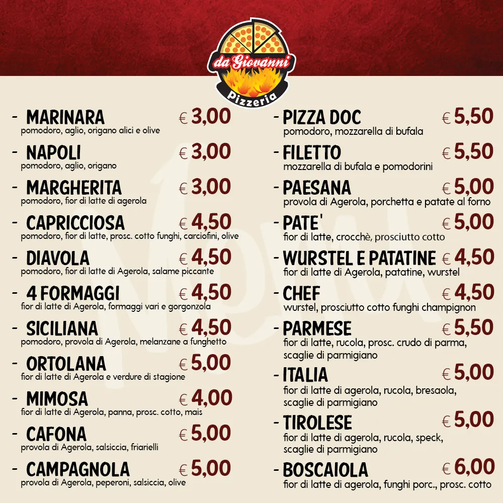 Menu_Pizzeria da Giovanni_San Nicola la Strada_image_1