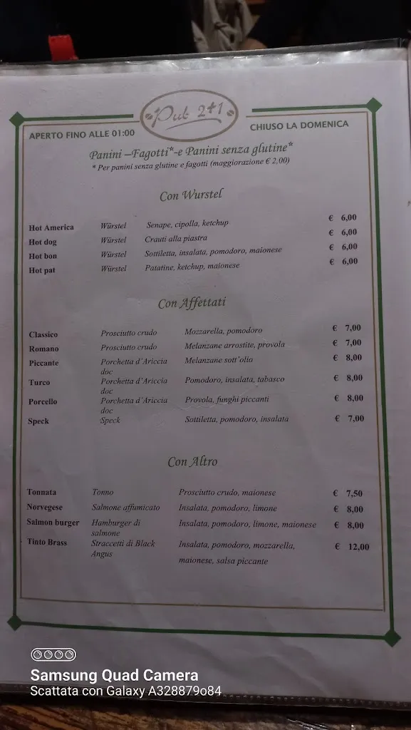 Menu_Pub 2+1 Ristorante Pizzeria_San Nicola la Strada_immagine_3