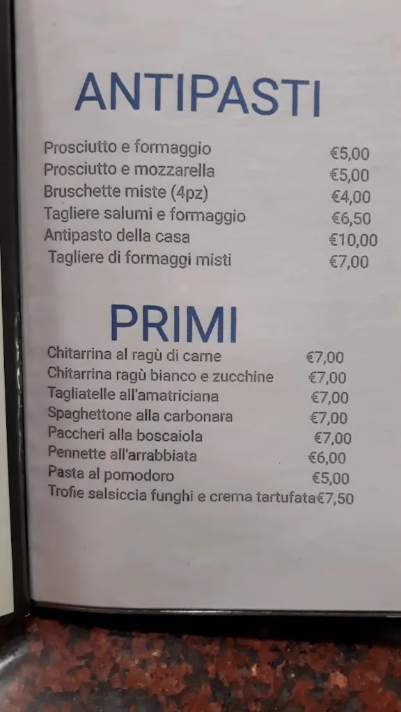 Menu_Ristorante montesilvano - La Nostra Trattoria - Cucina Tipica_Montesilvano Marina_image_2