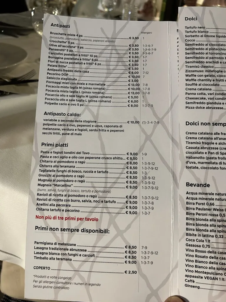 Menu_Ristorante Lecky Horn_Montesilvano Marina_immagine_2