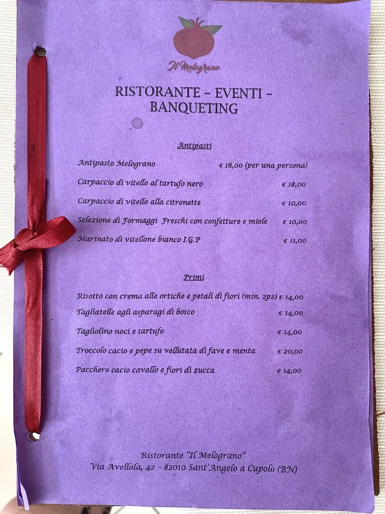 Menu_Il Melograno Ristorante e B&B Benevento_Sant'Angelo A Cupolo_image_3