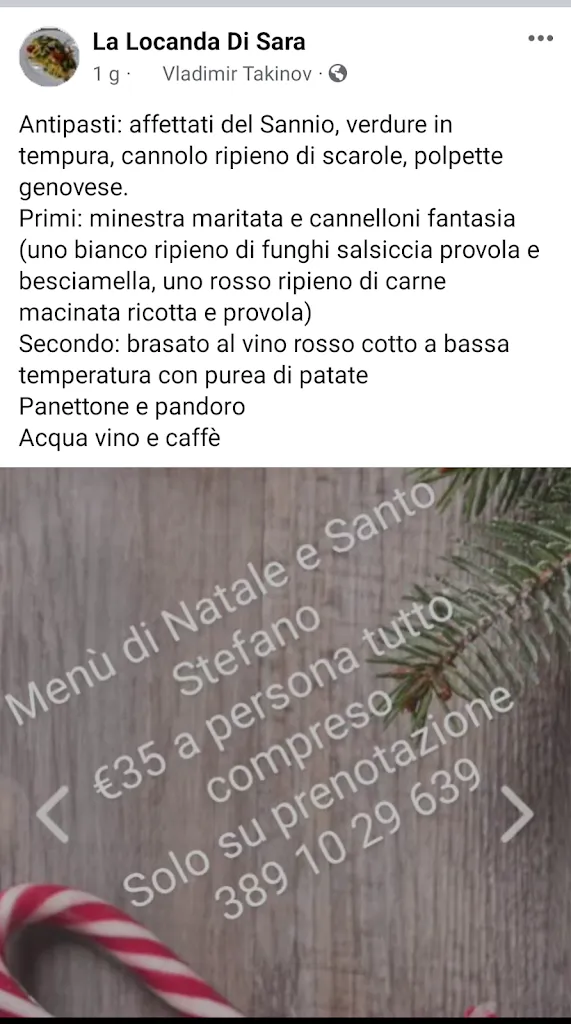 Menu_La Locanda Di Sara_Sant'Agata de'Goti_image_2