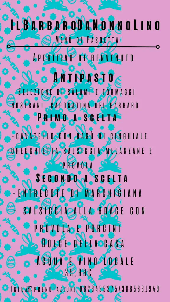 Menu_Ristorante Pizzeria Il Barbaro_Sant'Agata de'Goti_immagine_2