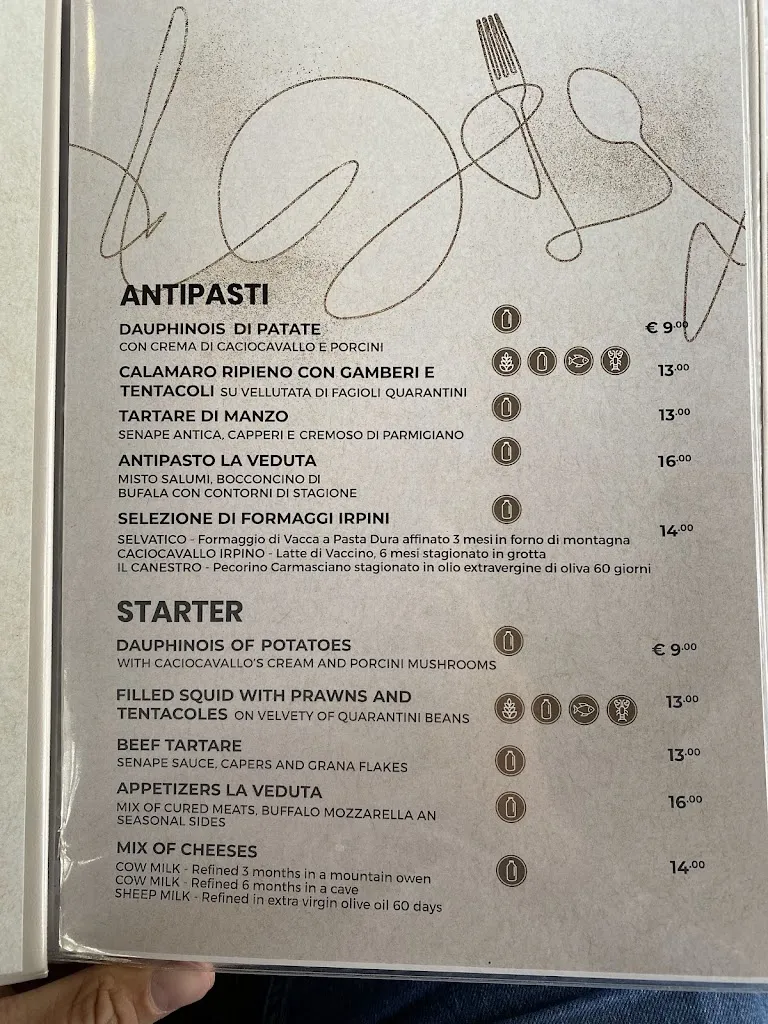 Menu_La Veduta - Ristorante ed Eventi_Sant'Angelo All'Esca_image_1