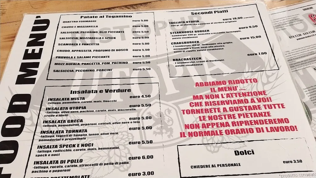 Menu_Utopia Pub_Montesilvano Marina_image_4