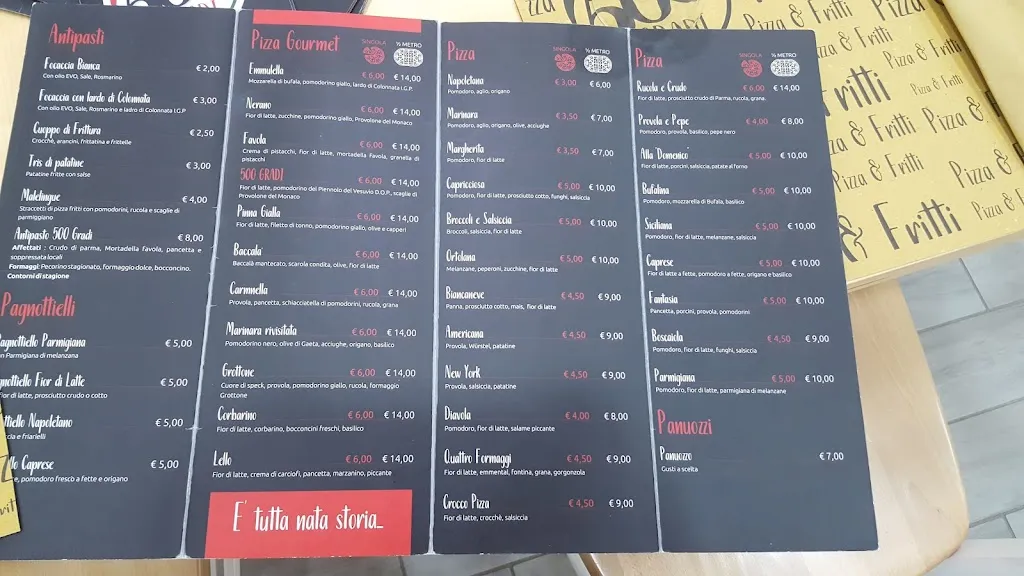 Menu_500 gradi Pizza e Fritti_Sant'Antonio Abate_image_1