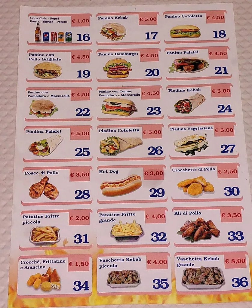 Menu_Mini doner kebab_Santa Maria A Vico_image_1