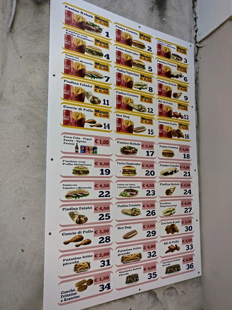 Menu_Mini doner kebab_Santa Maria A Vico_image_4