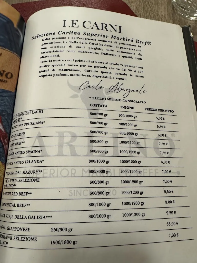 Menu_Carlino Superior Beef_Santa Maria La Carità_image_2