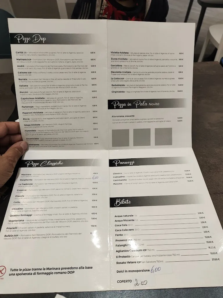 Menu_Pizzeria da Cammarota_Santa Maria La Carità_image_2